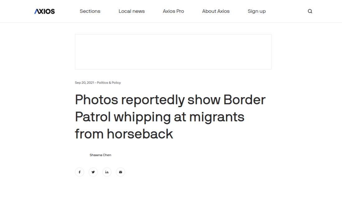 Screenshot of the page as published at axios.com (via Wayback Machine)